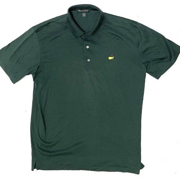 Amen Corner Other - Amen Corner Polo Shirt Sz L Green Golf Augusta National Masters Pima Cotton